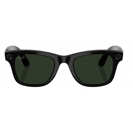 Умные очки Ray-Ban Meta* Wayfarer Gen 2 Shiny Black, Фотохромные линзы Clear to Graphite Green Transitions (RW4012), размер M